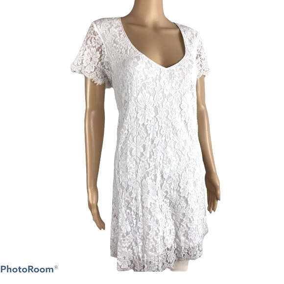 Show me your Mumu white lace  dress size medium - Picture 10 of 10